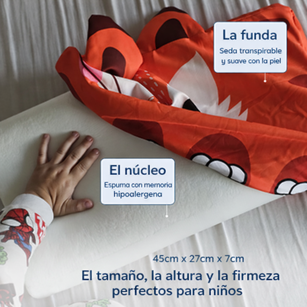Kynda® - La almohada infantil para un sueño mejor y más saludable