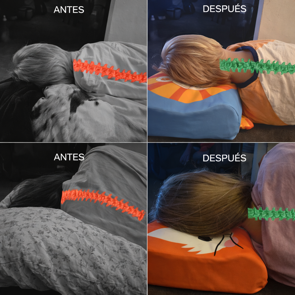 Kynda® - La almohada infantil para un sueño mejor y más saludable