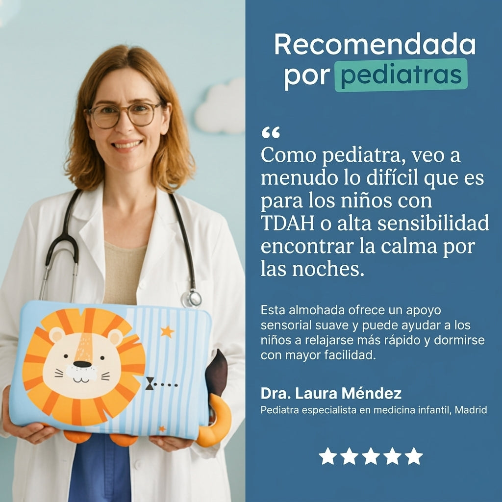 Kynda® - La almohada infantil para un sueño mejor y más saludable