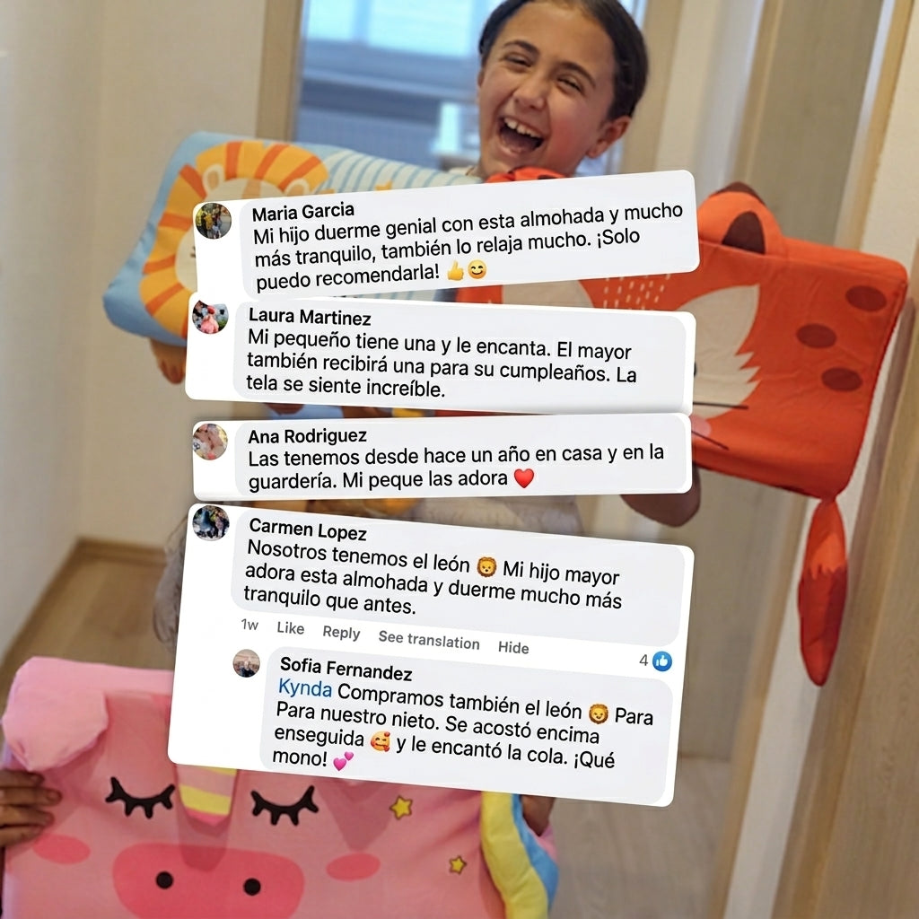 Kynda® - La almohada infantil para un sueño mejor y más saludable